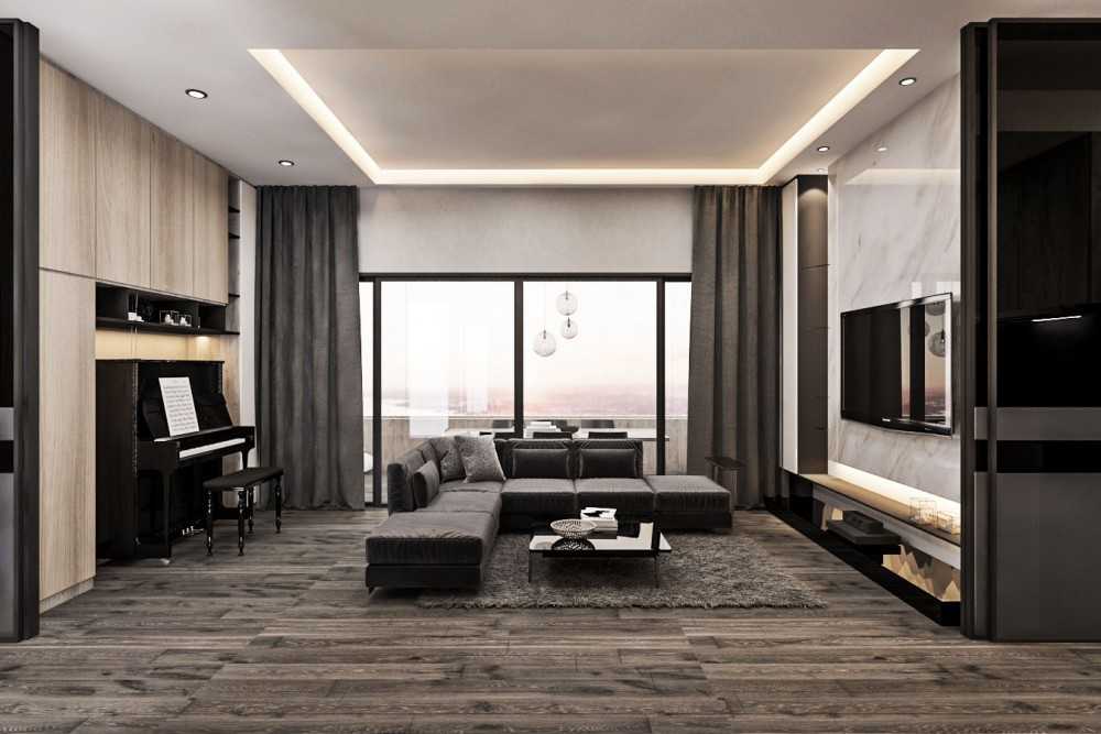 modern room